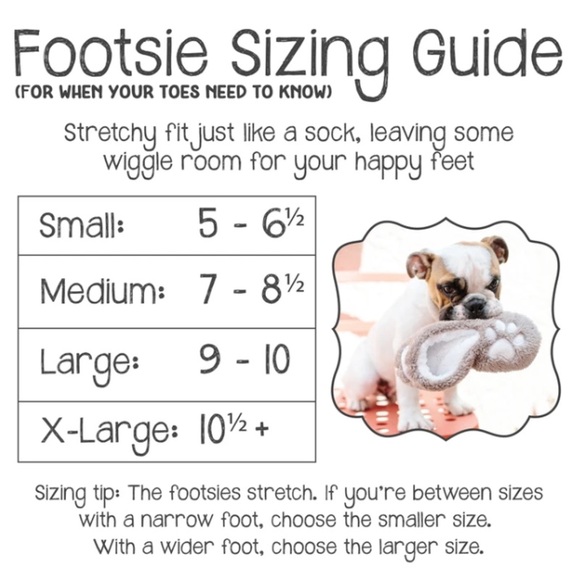 Slippers, Rosé All Day, Small 5/6 Pink Footsies - Picture 2 of 3